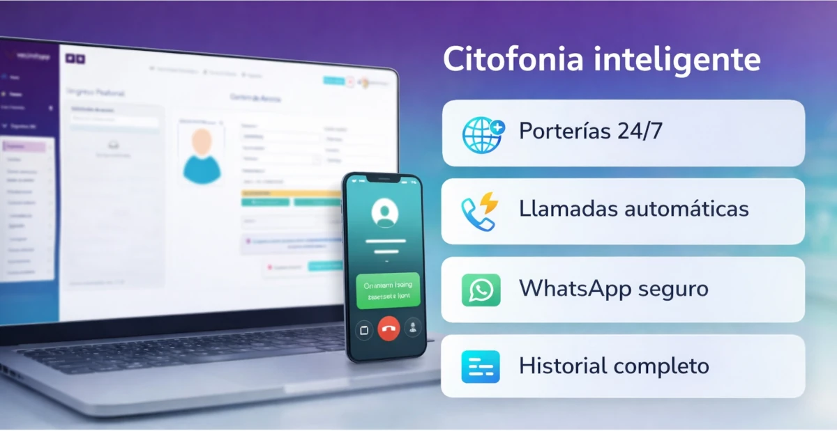 Sistema de control de acceso digital - citofonía inteligente