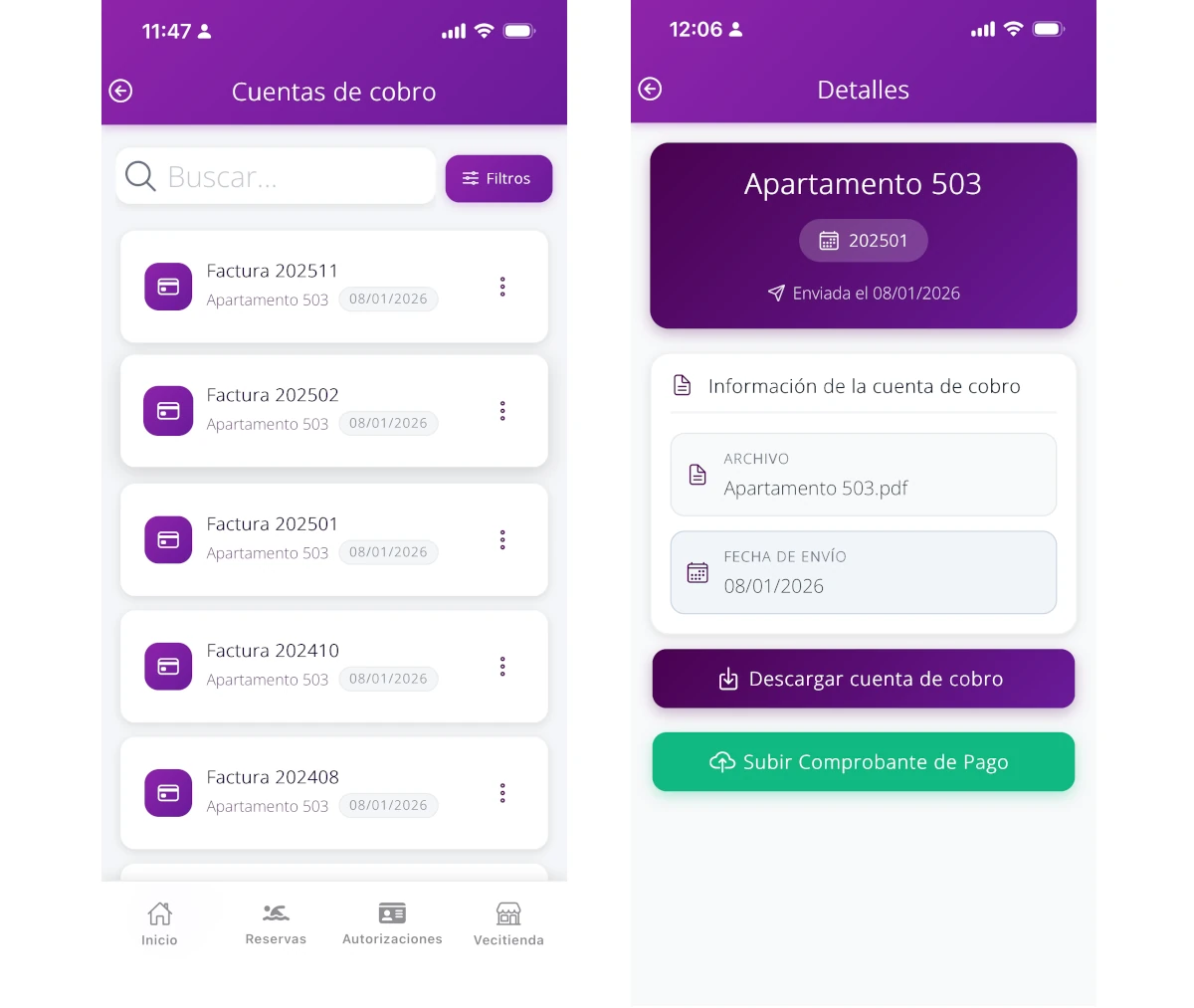 Módulo contable para propiedad horizontal - Pagos en línea PSE y cuentas de cobro digitales